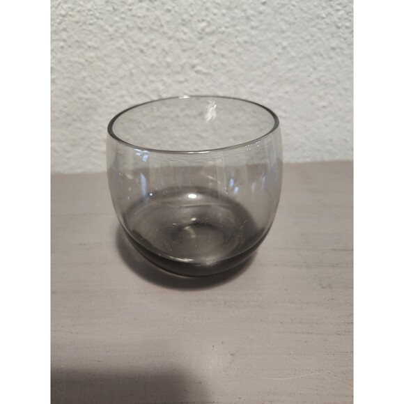 Vintage 1960s New York Giants Smokey Grey Glass NFL Collectible Cup Rare - Picture 5 of 6